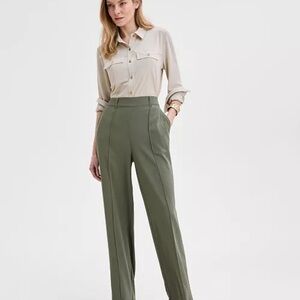 INC International Concepts Sage Green Women's Trousers